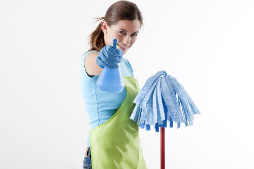 Professional carpet cleaning service in a Kensington home