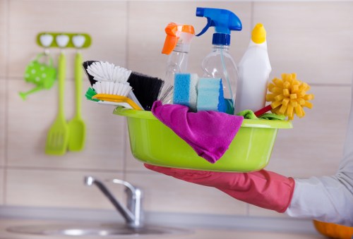 Professional one off cleaning in a Kensington townhouse interior
