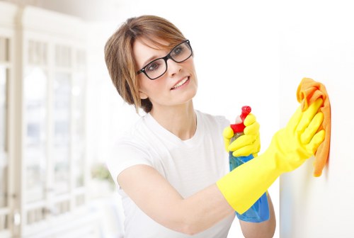 Expert carpet care for a Kensington hallway