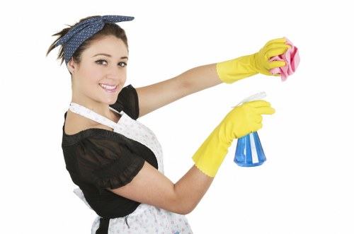 Freshly cleaned curtains suitable for Kensington period homes